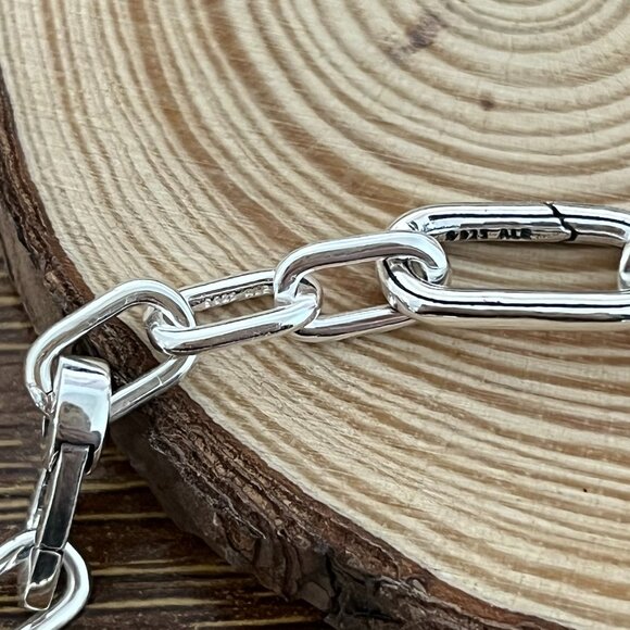 Pandora ME Metal Bead & Link Chain Bracelet - Picture 4 of 5